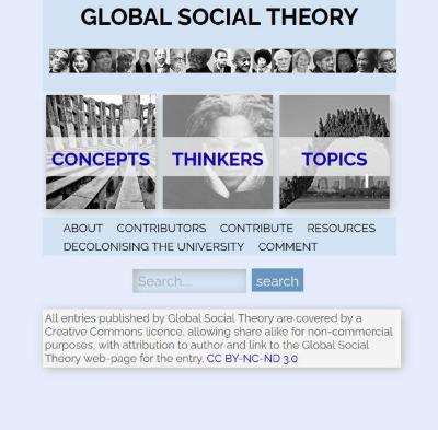 GLOBAL SOCIAL THEORY